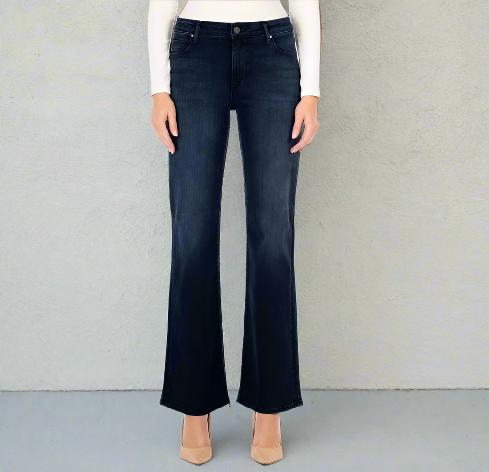 Fidelity Katie High Rise Flare Jeans Blue Comfort Elite Size 27